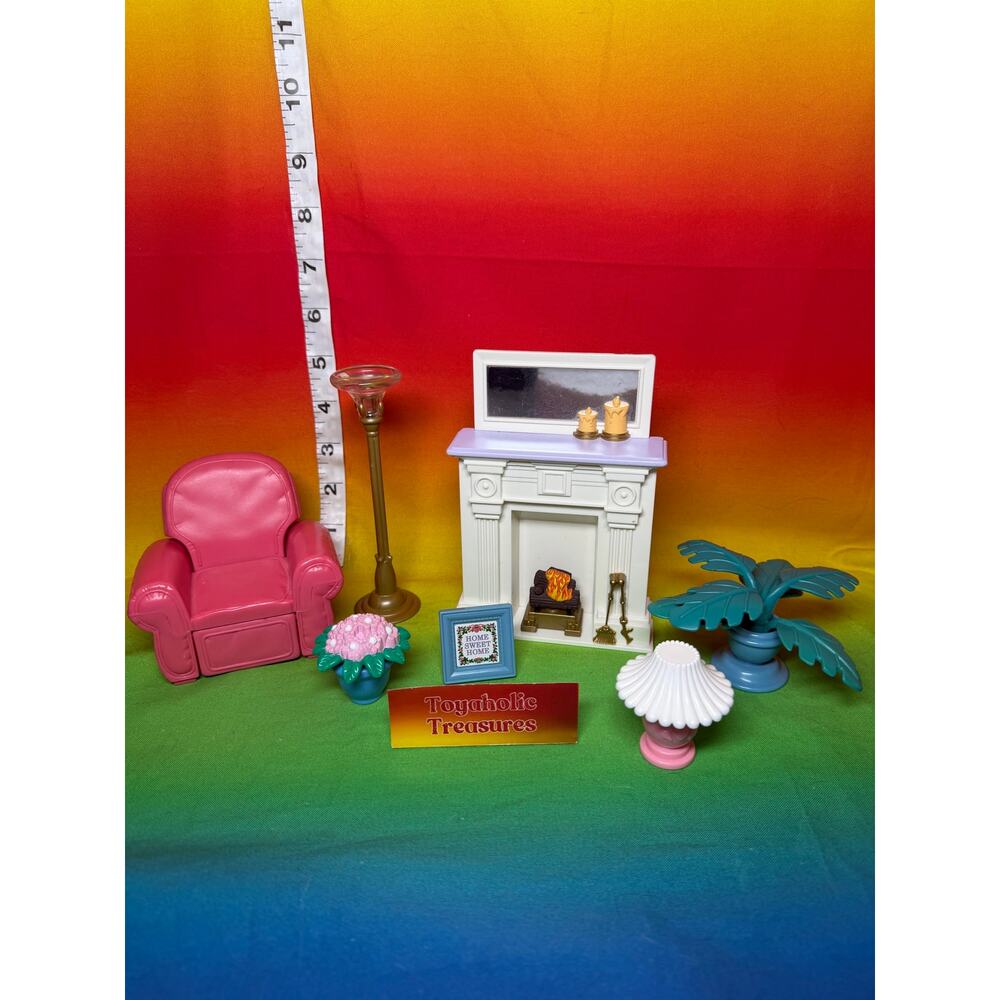 Fisher Price Loving Family Dollhouse Living Room Furniture